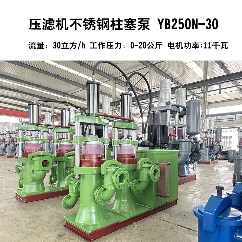 壓濾機柱塞泵生產廠家